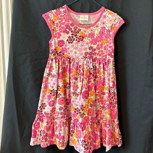 Hanna Andersson Boutique Dress 👗 size 120 Colorful Flowers